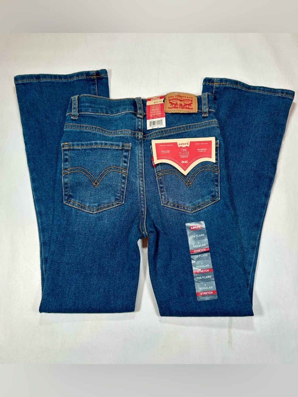 NWT | Levi’s 726 Girls’ High- Rise Flare Jeans - Picture 4 of 13
